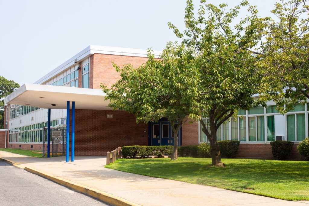 Entrance to a school.