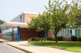 Entrance to a school.